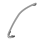 87849126 - Body: Upper Molding for Chevrolet: Silverado 1500, Silverado 1500 LTD | GMC: Sierra 1500, Sierra 1500 Limited Image