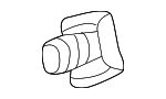 827112B640 - Cooling System: Fan Motor Clip for Toyota Image