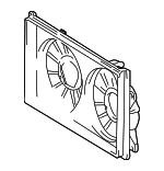 1671121021 - Cooling System: Fan Shroud for Toyota: Prius Image