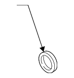 135101KC1A - Engine: Crankshaft Seal for Nissan: Altima, Cube, Juke, Kicks, NV200, Rogue, Sentra Image