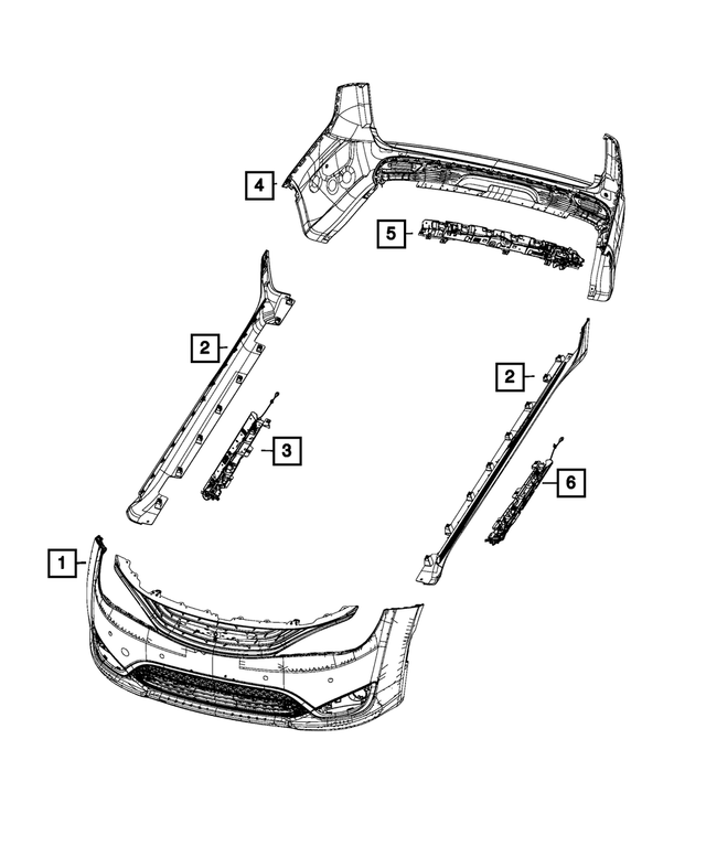 68228793AD - Electrical: Power Liftgate Hands Free Assembly, Liftgate for Mopar Image image