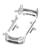 68228793AD - Electrical: Power Liftgate Hands Free Assembly, Liftgate for Mopar Image