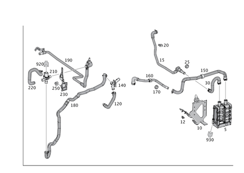 Stationary Heater for 2018 Mercedes-Benz GLE550e #0