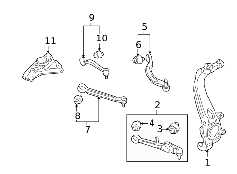 Suspension Components for 2003 Audi A4 Quattro #0