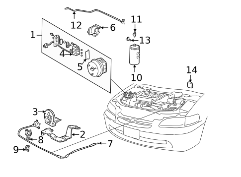 Cruise Control System for 2000 Honda Accord #0