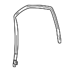 3F2Z1621546AA - Body: Run Channel for Ford: Freestar | Mercury: Monterey Image