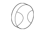81253TEZG61ZA - Body: Lumbar Switch Knob for Honda Image