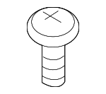 7119904309 - Body: Rear Trim Panel Screw for BMW: Z4 Image