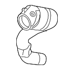 18328671518 - : Catalytic Converter for BMW: 530i, 540i, 750i, 750i xDrive, Alpina B7, M550i xDrive Image