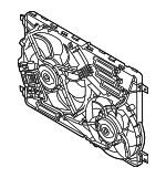 31686808 - Cooling System: Fan Assembly for Volvo: S60, S80, V60, V70, XC60, XC70 Image