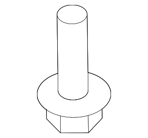 11609465 - Body: M4.2x1.41x18 Multi-Purpose Bolt for GM Image