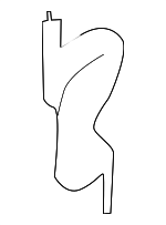 54521JA00A - Suspension: Stopper Bracket for Nissan Image