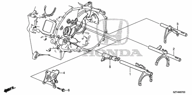 MT Shift Fork - Shift Holder for 2012 Honda CR-Z #0