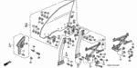 72249SK7000 - Body/Air Conditioning: BOLT, DOOR ADJUST for Acura Image