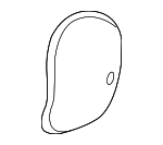 89043966 - Body: Hinge Cover for Chevrolet: Uplander | Pontiac: Montana | Saturn: Relay Image