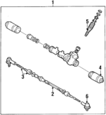 4425012141 - Steering: Gear Assembly for Toyota: Corolla Image