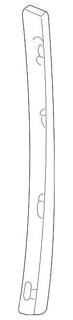 15630175 - Body: Molding for Chevrolet: C1500, C2500, C3500, K1500 Pickup, K2500 Pickup, K3500 Pickup | GMC: C1500 Pickup, C2500 Pickup, C3500 Pickup, K1500 Pickup, K2500 Pickup, K3500 Pickup Image