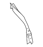 6331678J00 - : Lower Pillar Reinforced for Suzuki Image