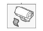 77820TG7A81 - : Passenger Air Bag for Honda Image