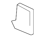 84134SB6660 - Body: License Bracket for Acura Image