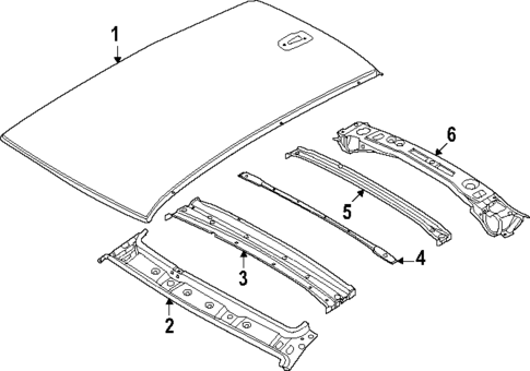 Roof & Components for 2025 BMW X3 #0