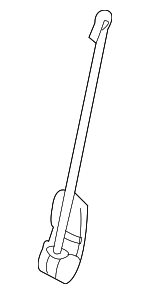 7T4Z78613D10AA - Body: Seat Belt Guide for Ford: Edge | Lincoln: MKX Image