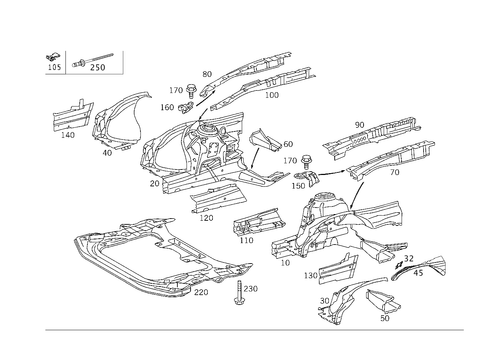 Wheelhouse for 2004 Mercedes-Benz S 430 #0
