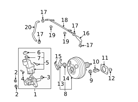 Hydraulic System for 2007 Toyota Highlander #0
