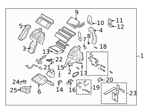 Blower Motor & Fan for 2011 Mazda CX-7 #1