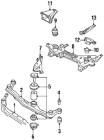 1E0199175A - : Engine Carrier Sleeve for Volkswagen: Golf Image