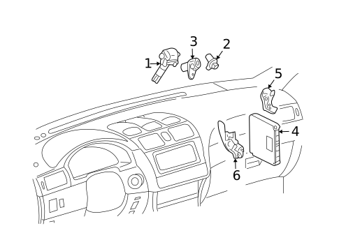 Powertrain Control for 2007 Toyota Solara #1