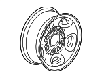 9595397 - Suspension: Wheel, Steel for Cadillac: Escalade ESV | Chevrolet: Silverado 1500, Silverado 1500 Classic, Silverado 1500 HD, Silverado 1500 HD Classic, Silverado 2500, Silverado 2500 HD, Silverado 2500 HD Classic, Silverado 3500, Silverado 3500 Classic, Silverado 3500 HD, Suburban 1500, Suburban 2500 | GMC: Sierra 1500, Sierra 1500 Classic, Sierra 1500 HD, Sierra 1500 HD Classic, Sierra 2500, Sierra 2500 HD, Sierra 2500 HD Classic, Sierra 3500, Sierra 3500 Classic, Sierra 3500 HD, Yukon XL 1500, Yukon XL 2500 Image