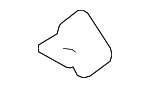 GS1D58361A - Body: Door Lock Striker Plate for Mazda Image