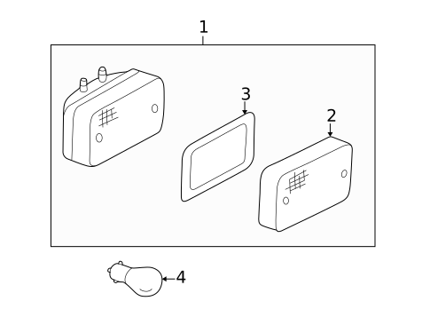 Backup Lamps for 2005 Mercedes-Benz G55 AMG #0