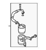 97805E4000 - HVAC: Accumulator for Kia: Soul EV Image