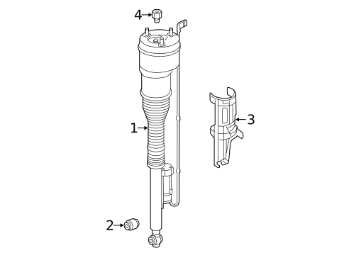 Struts & Components for 2015 Mercedes-Benz S63 AMG #0