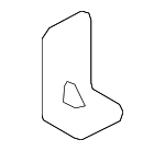 BK3Z6161216A - : 2015-2024 Ford - Front Panel Lower Brace for Ford: E-Transit, Transit-150, Transit-250, Transit-350, Transit-350 HD Image