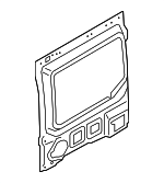 EK4Z6127865B - Body: Rear Panel for Ford: Transit-150, Transit-250, Transit-350, Transit-350 HD Image