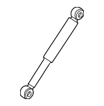 8N0512011AH - Suspension: Shock for Audi: TT, TT Quattro Image