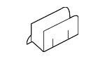 4L0837995C - Body: Belt Weather-strip Clip for Audi Image