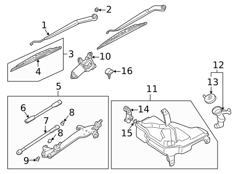 Wipers for 2005 INFINITI Q45 #0