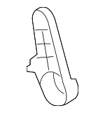 971522F200 - HVAC: Lever for Kia: Spectra, Spectra5 Image