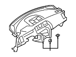 682001GR3B - Body: Dashboard Panel for Nissan: Murano Image