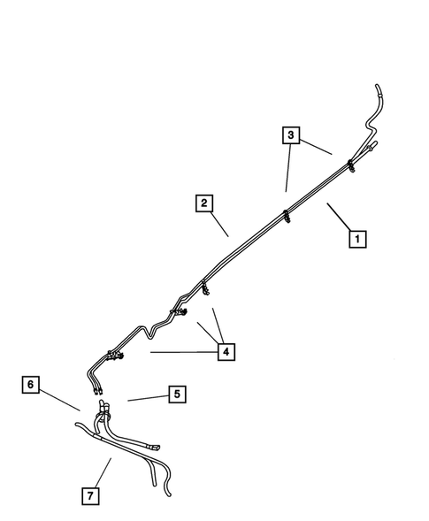 Fuel Lines for 2002 Jeep Wrangler #0