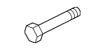 N91222501 - Suspension: Suspension Shock Absorber Mounting Bolt for Audi Image
