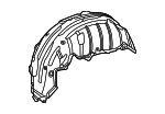 656380E070 - Body: Wheelhouse Liner for Toyota Image image