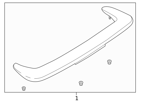 Spoiler for 2000 Nissan Altima #0