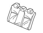 82121T20A01ZB - Body: Seat Back Cover for Honda Image