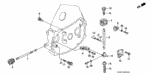 24311PL3020 - Transmission - Manual: ROD, SHIFT for Honda Image