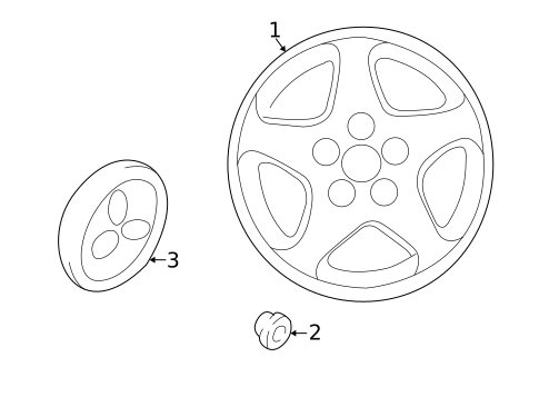 Wheels for 2004 Mitsubishi Montero #0